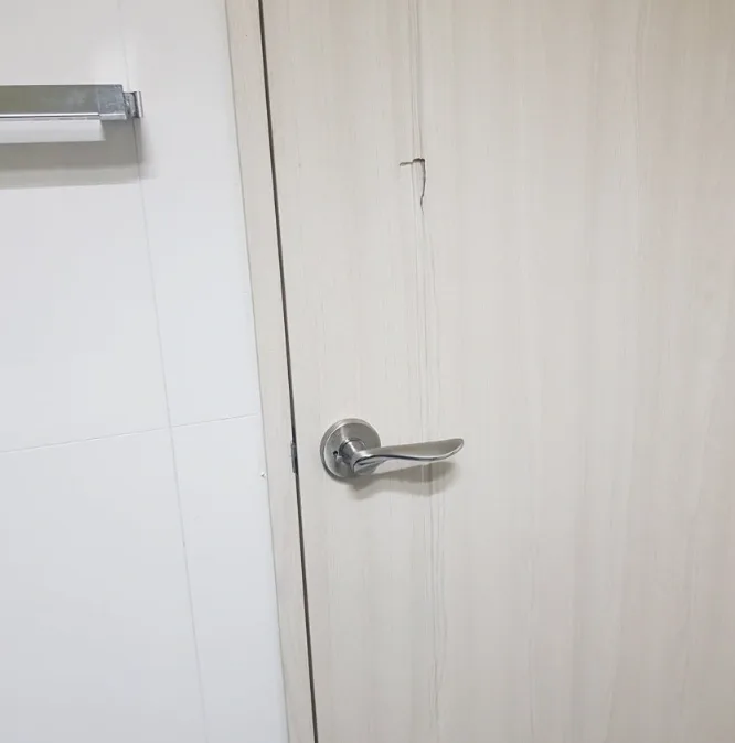 강서 방화문경첩교체 시공 후